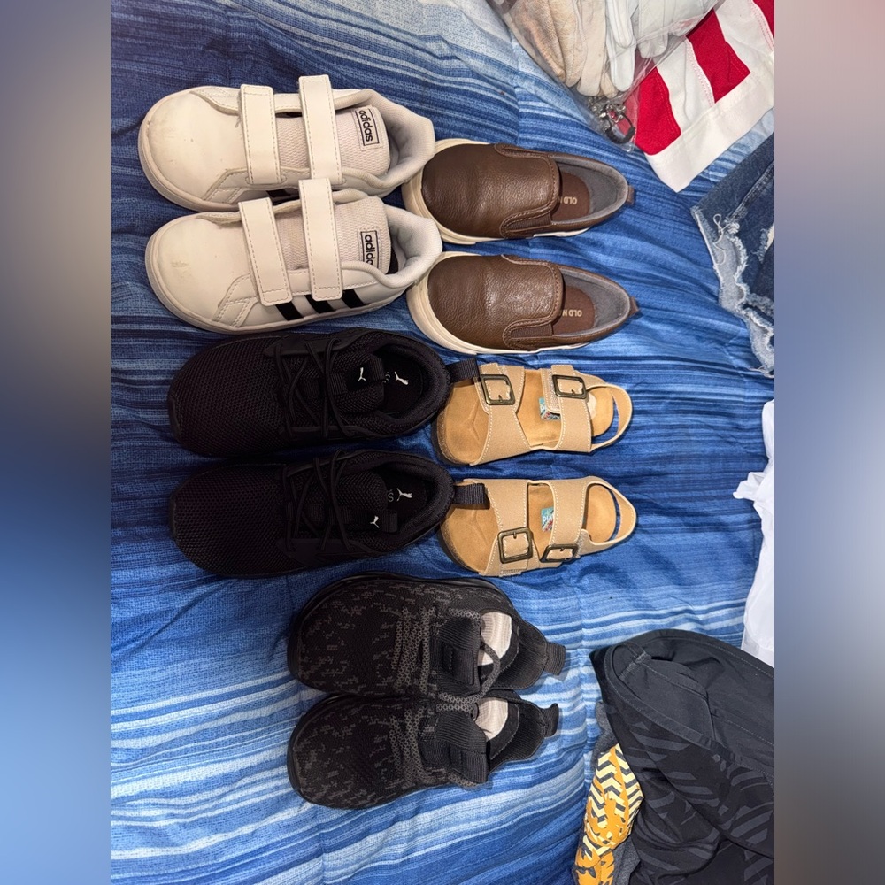 5 pairs for toddler shoes size 8